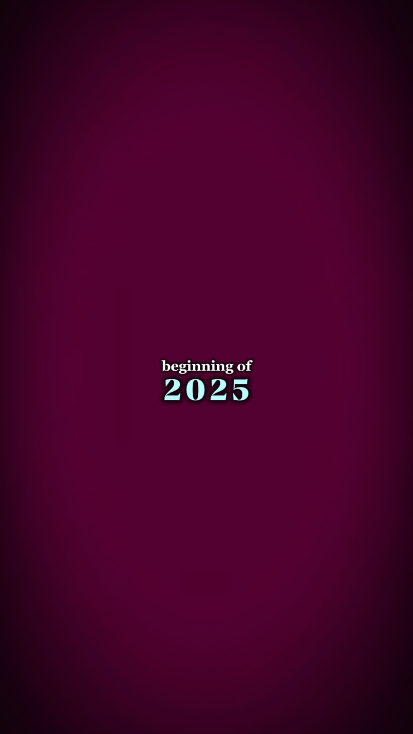 beginning of 2025