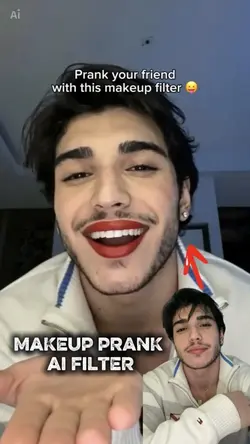 Makeup prank AI