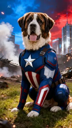 PETS CAPTAIN AMERICA