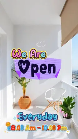 We Are Open 