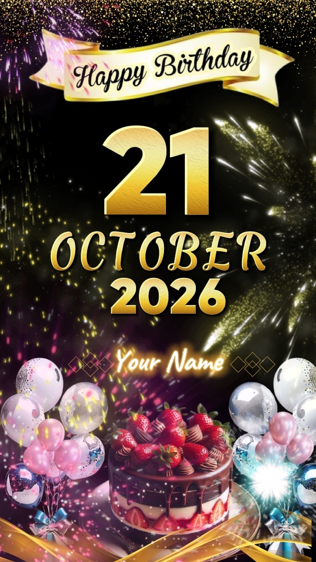 Hbd 21 OCTOBER 2026