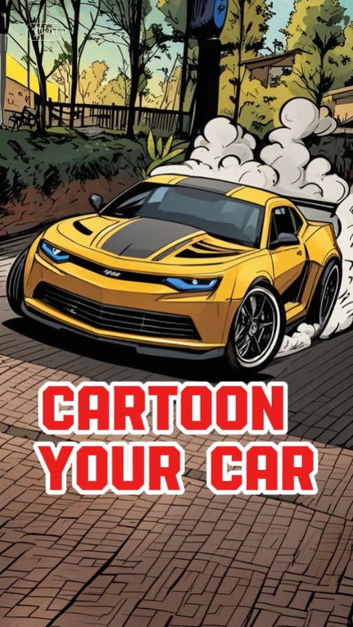 cartoon your car