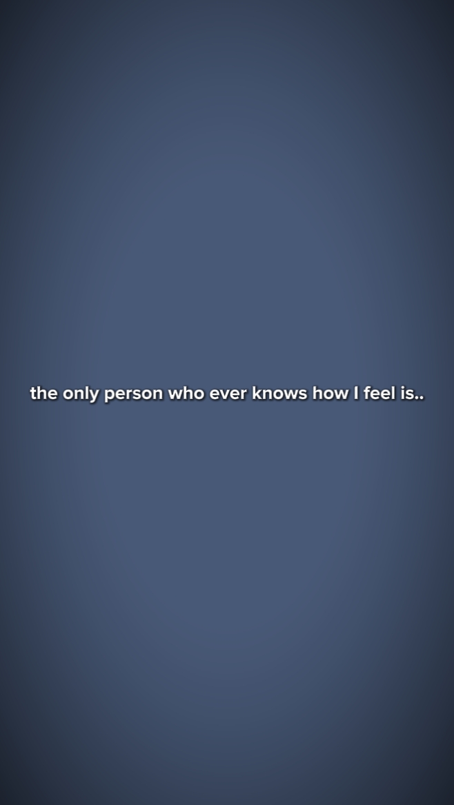 the only person