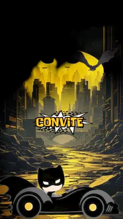 Convite Batman 