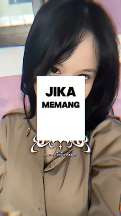 jika memang 