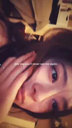 one day u never see