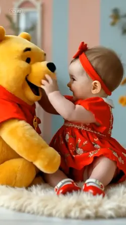 Brincando Winnie Poo