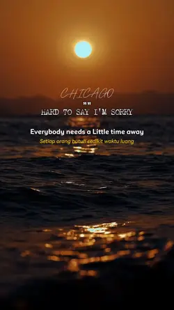 Hard to say Im Sorry