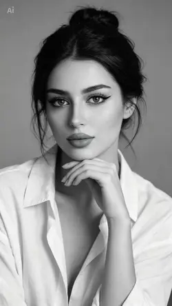 Black and white