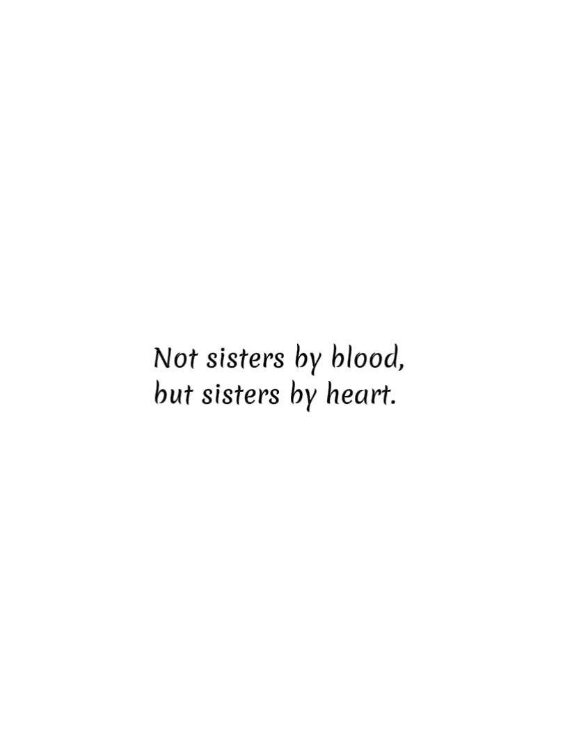 not sister by blood