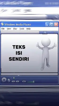 teks isi sendiri