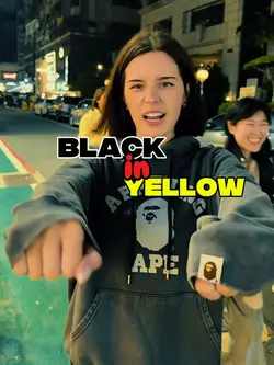 BLACK in YELLOW 🖤💛