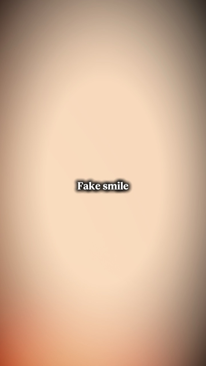 Faux sourire vs réel