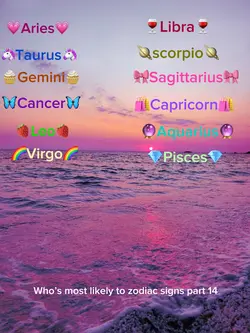 Zodiac signs part 14