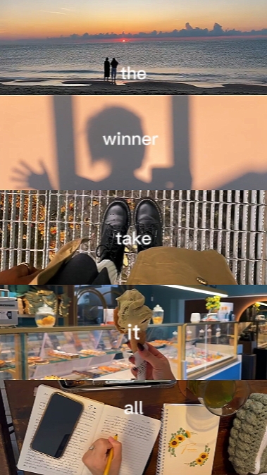 the winner take it 