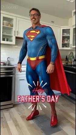 Superdad Fathers Day