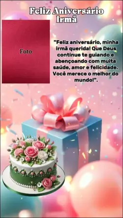 Aniversário Irmã