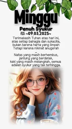 Minggu Penuh Syukur.