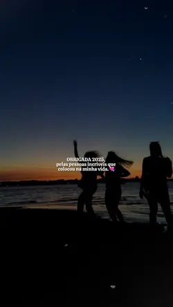 obrigada 2025 💘