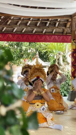 Balinese ceremony