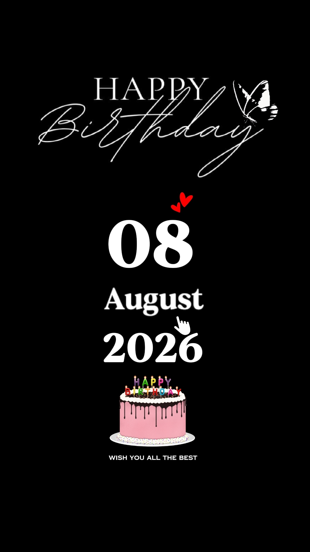 HBD 08 AUGUST