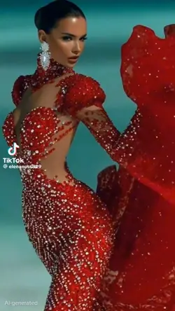 red dress 