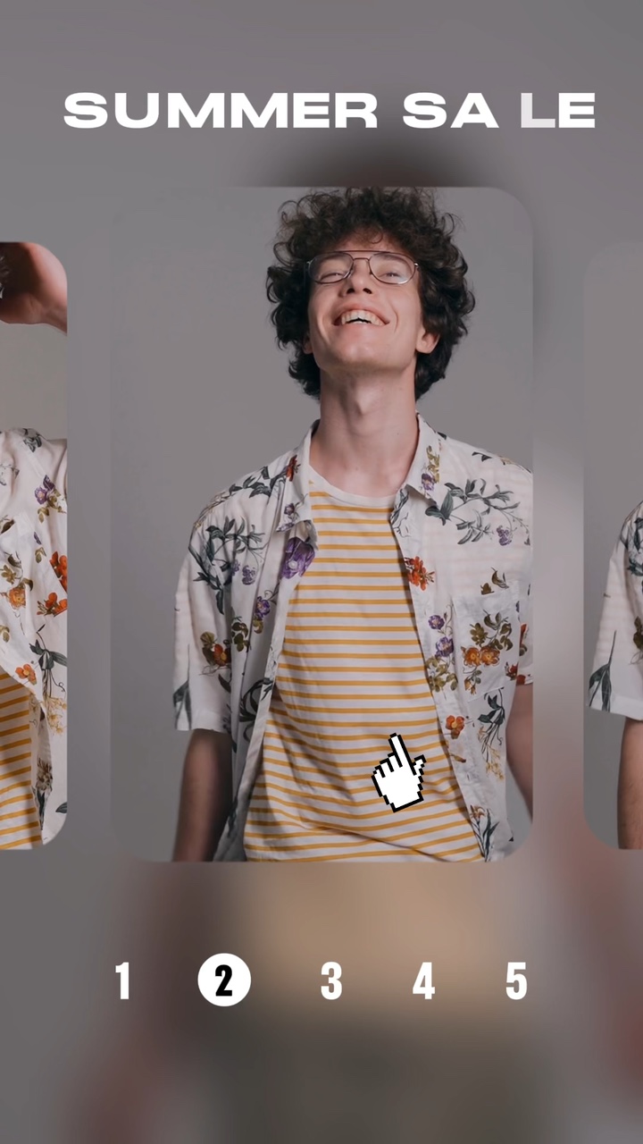 Vendas de verão Moda Roupas Exibir Modelo de Negócio Estilo Minimalista