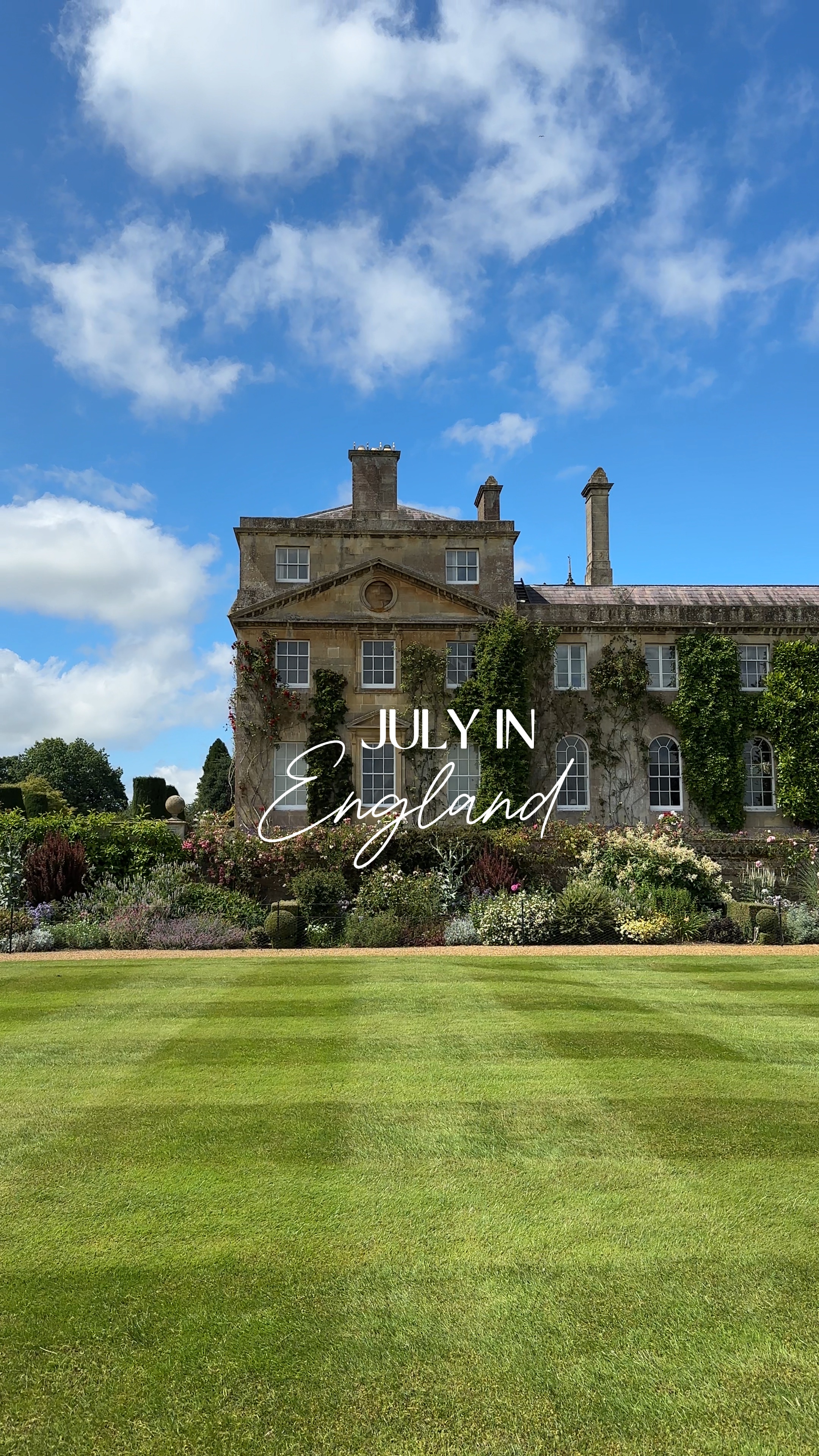 July in England 🌳