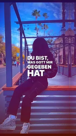 Du bist…