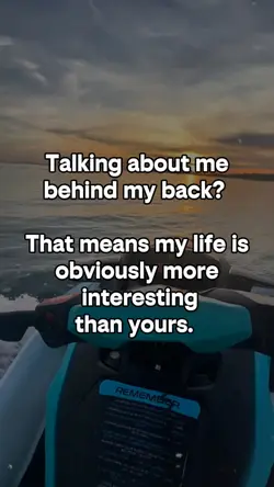 Talking about me