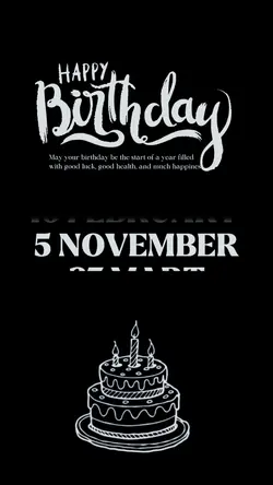 HBD 5 NOVEMBER
