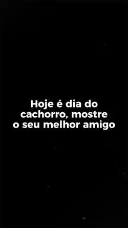 Dia do cachorro