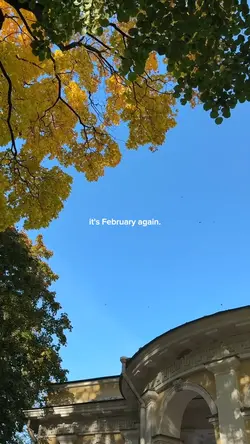 it's February again 