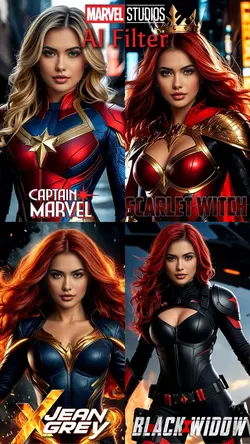 Female Marvel Heros 