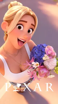 Style Pixar cartoon