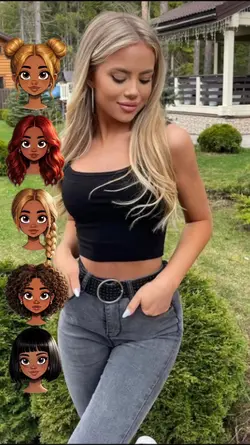5 Hairstyle Filter