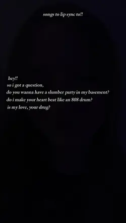 sing to lip sync to 