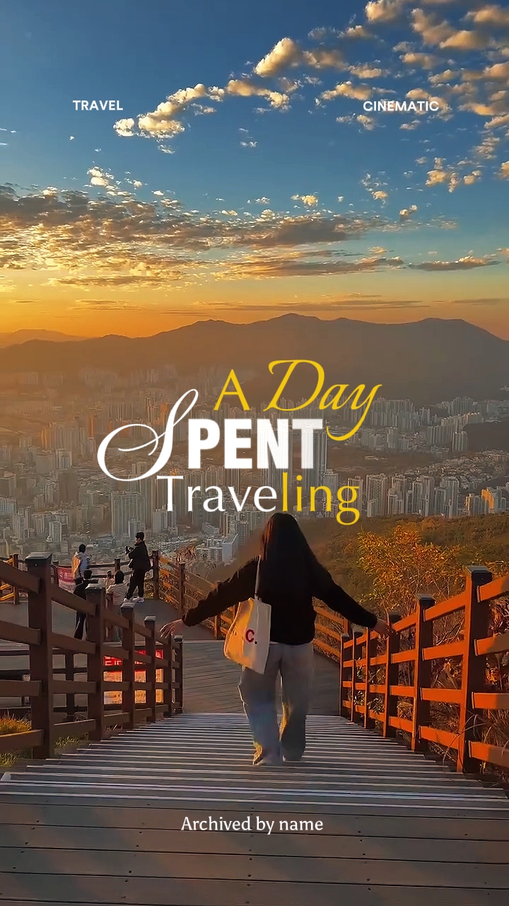 Passou viajando 