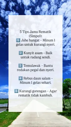 tips sehat alami