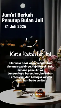 Jum'at Penutup Juli