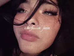 i be feelin’ pain 