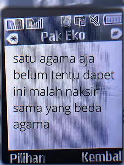 satu agama aja