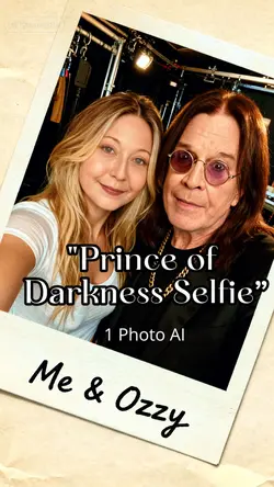 Ozzy Osbourne Selfie