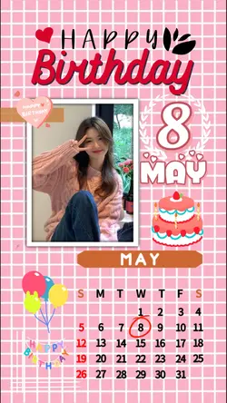 8 MAY HBD NEW
