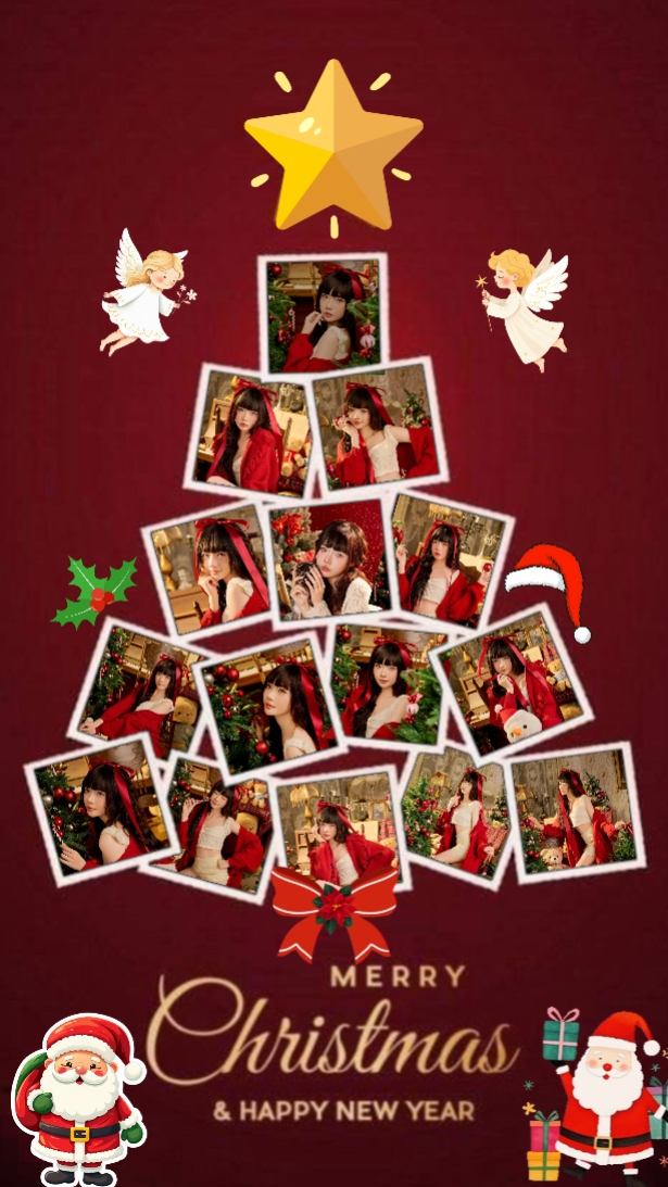 Mẫu Frohe Weihnachten 
