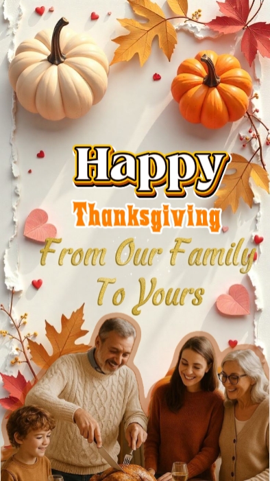 Selamat Hari Thanksgiving 
