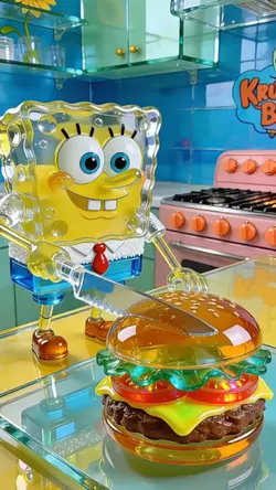SpongeBob Glass