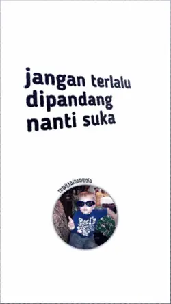 JANGAN TERLALU DI