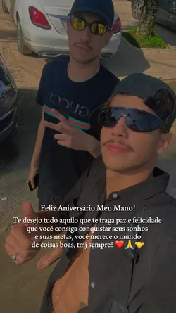 Aniversário meu mano