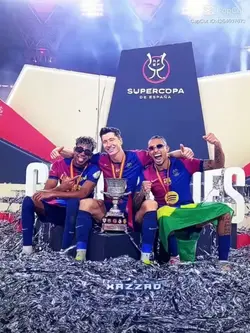 Barcelona FC trio